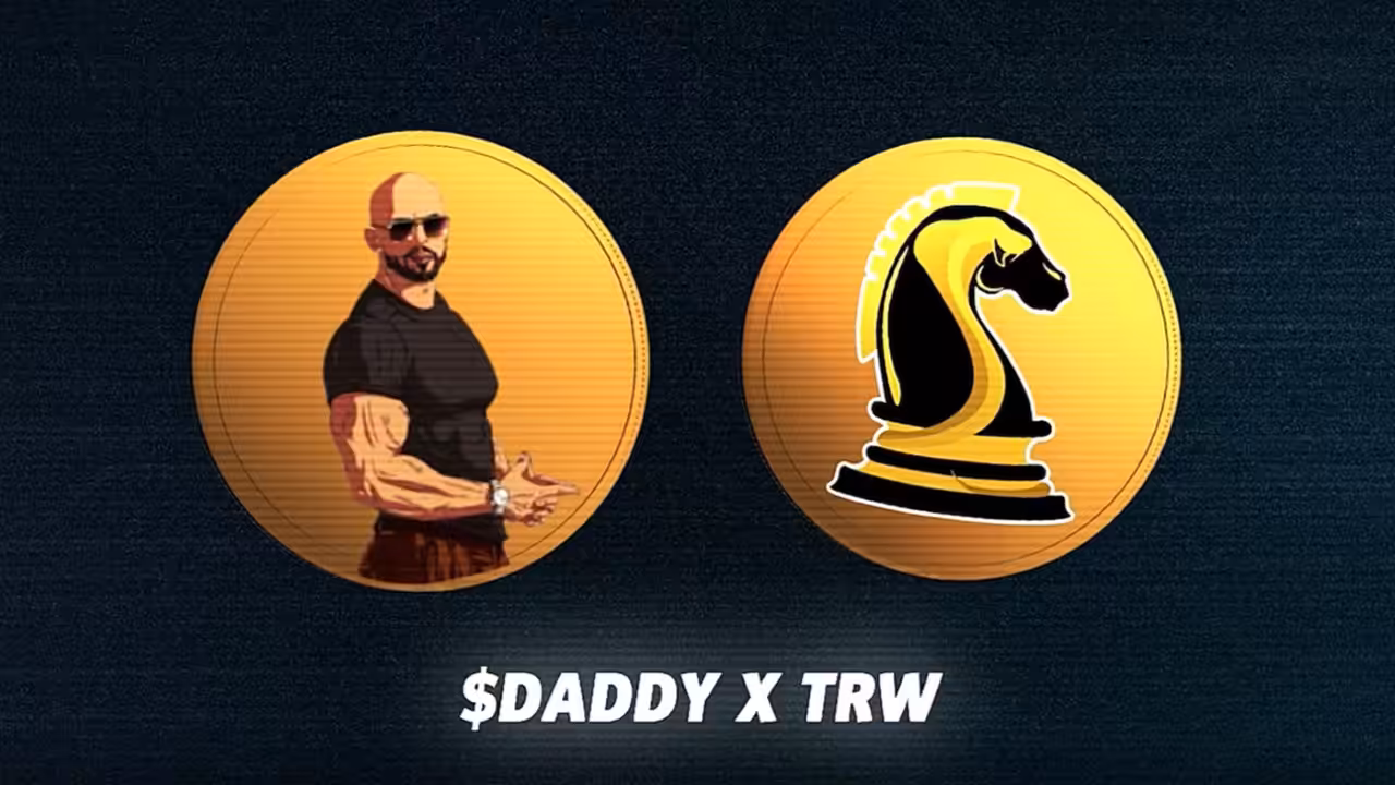 visualization of the $trw token & $daddy coin